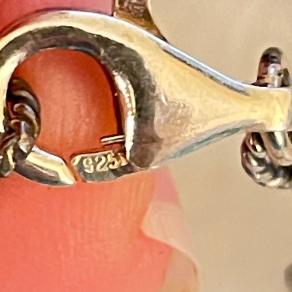 Carolyn Pollack Signed Sincerely Fabulous Sterling Lapis Pendant Necklace - Picture 14 of 14